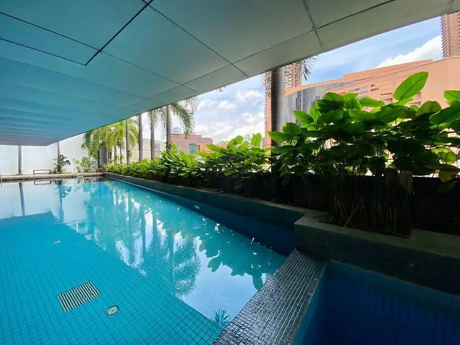 Spacious 3R,2R,Studio 5Min Walk To Time Square,Lalaport, Pool,Gym,Wifi Lägenhet Kuala Lumpur Malaysia